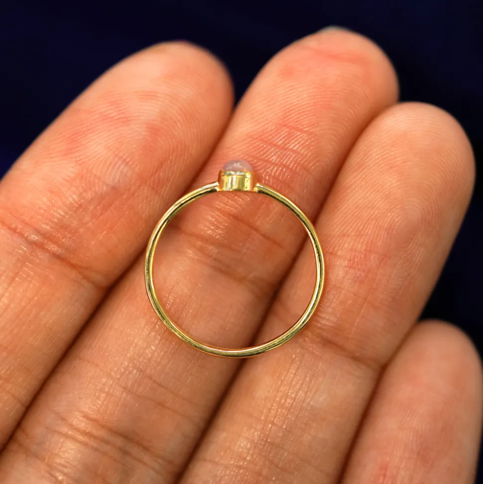 Rose Quartz Ring