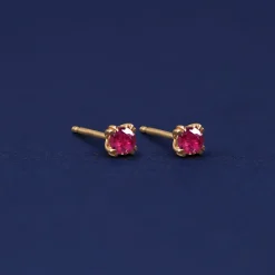 Ruby Earring