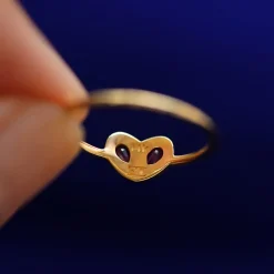 Ruby Heart Ring