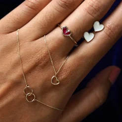 Ruby Heart Ring