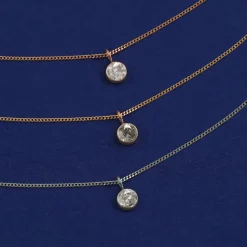 Salt and Pepper Diamond Necklace