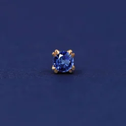 Sapphire Flatback Piercing
