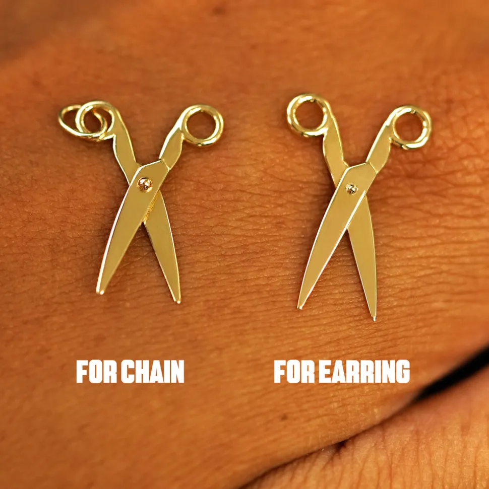 Scissors Charm