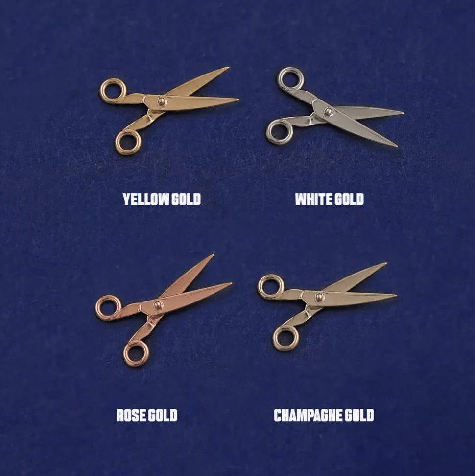 Scissors Charm