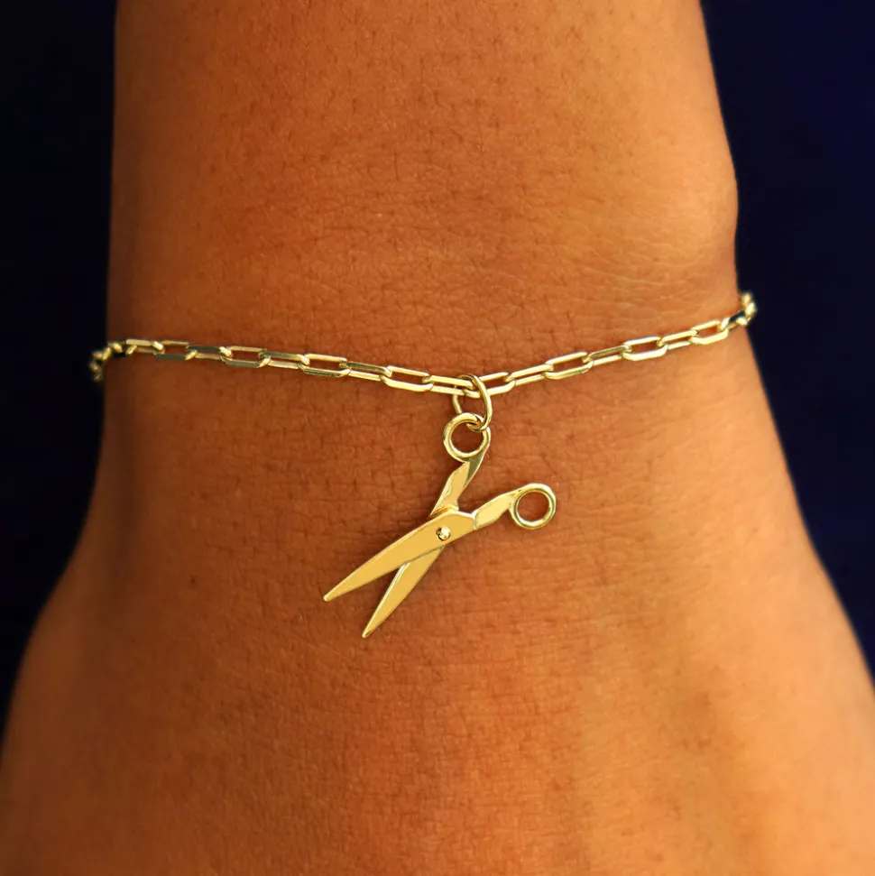 Scissors Charm