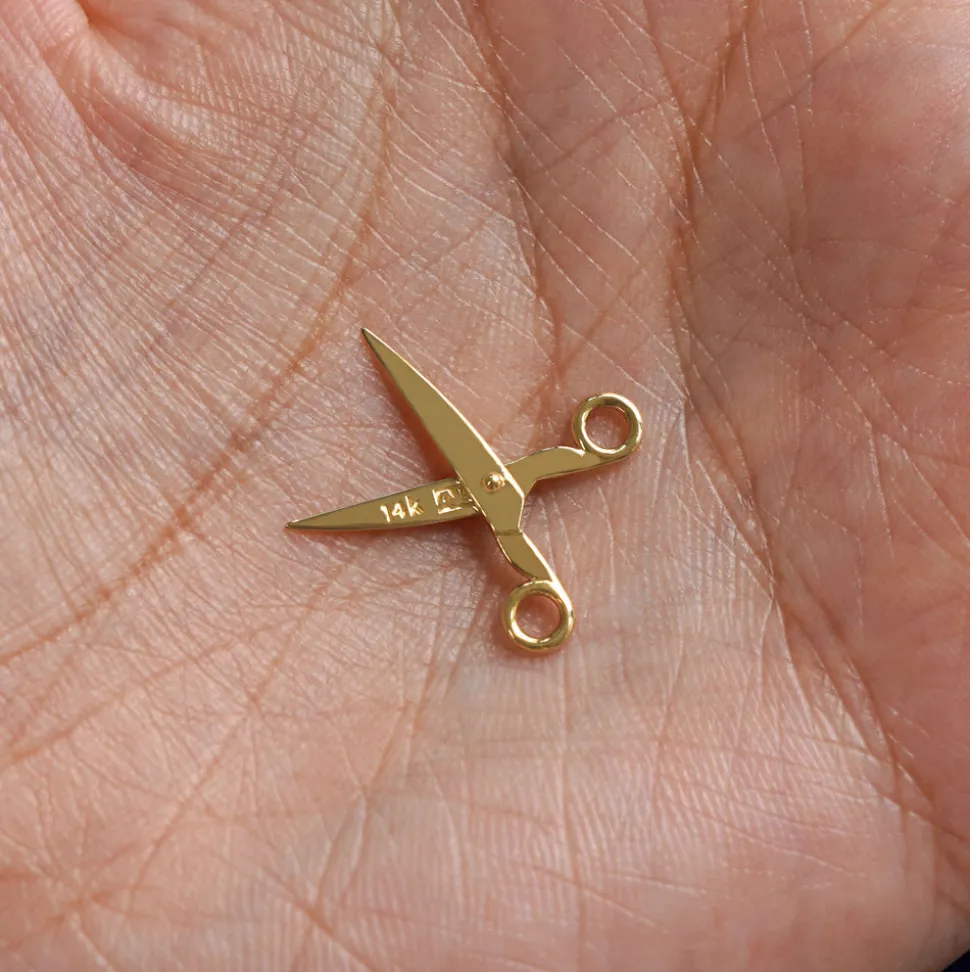 Scissors Charm
