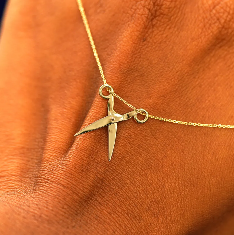 Scissors Necklace
