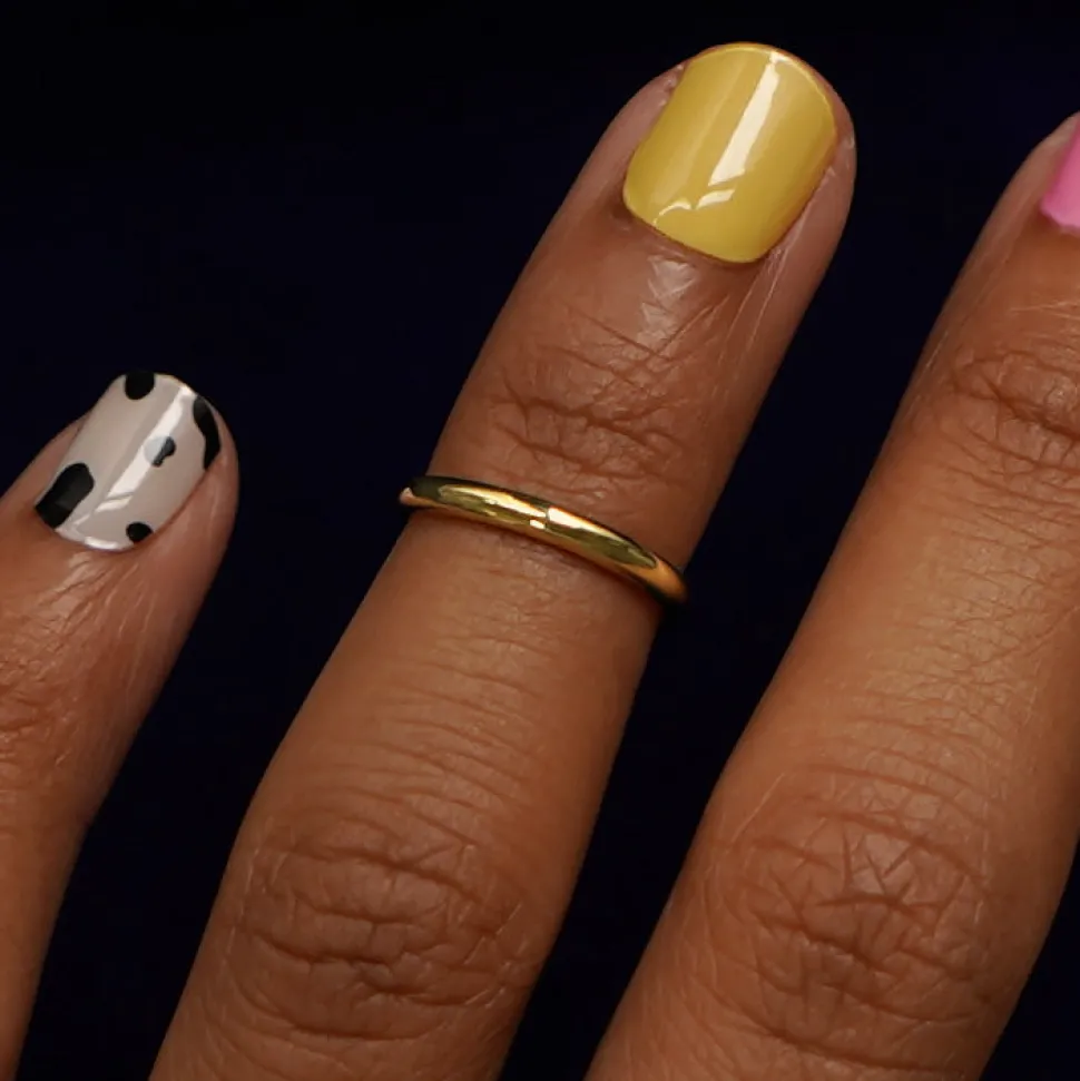 Single Line Toe Ring