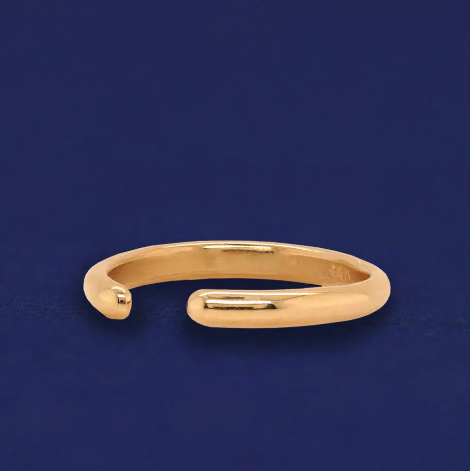 Single Line Toe Ring