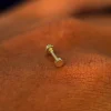 Small Circle Flatback Piercing