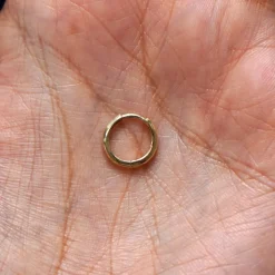 Small Curvy Huggie Hoops