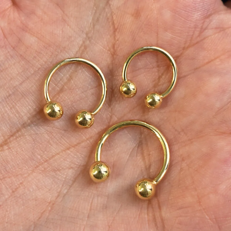 Small Horseshoe Piercing