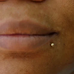 Small Labret Piercing