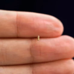 Small Line Earring