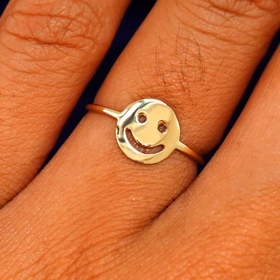 Smiley Face Ring