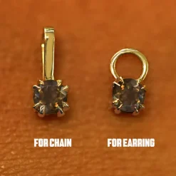 Smoky Quartz Charm