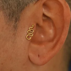 Snake Flatback Piercing