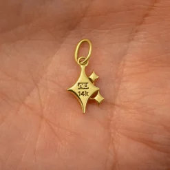 Sparkly Emoji Charm