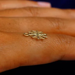 Spider Web Charm