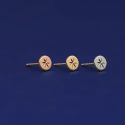 Star Disk Earring