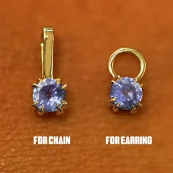 Tanzanite Charm