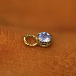 Tanzanite Charm