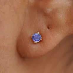 Tanzanite Earring