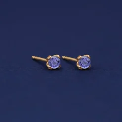 Tanzanite Earring