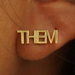 THEY / THEM Earring