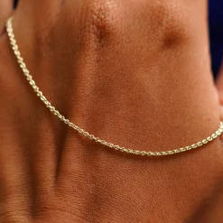 Thick Cable Anklet
