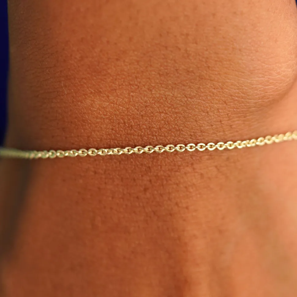 Thick Cable Bracelet