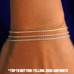 Thick Cable Bracelet
