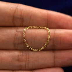 Thick Cable Ring