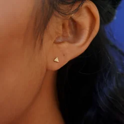 Triangle Flatback Piercing