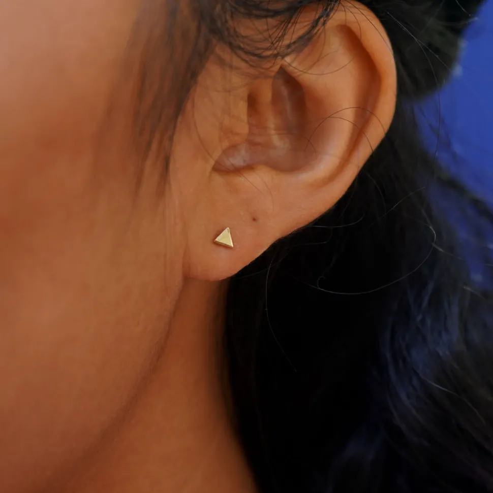 Triangle Flatback Piercing