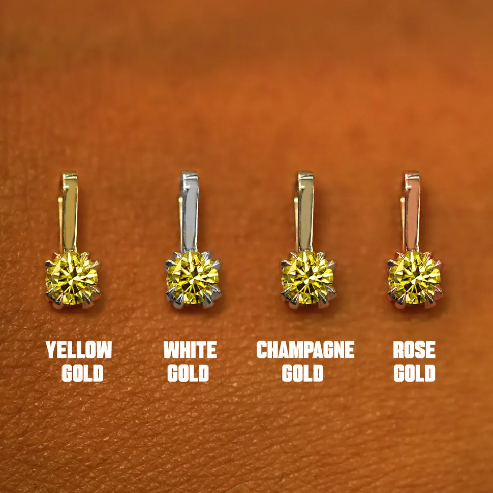 Yellow Diamond Charm