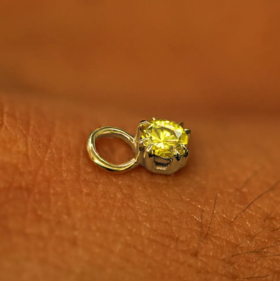 Yellow Diamond Charm
